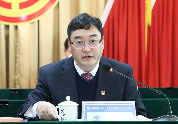 二公司黨委書記、執(zhí)行董事李永明講話